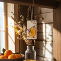 Lime, Basil and Madarin Hanger
