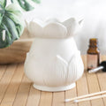 White Lotus Flower Wax Warmer