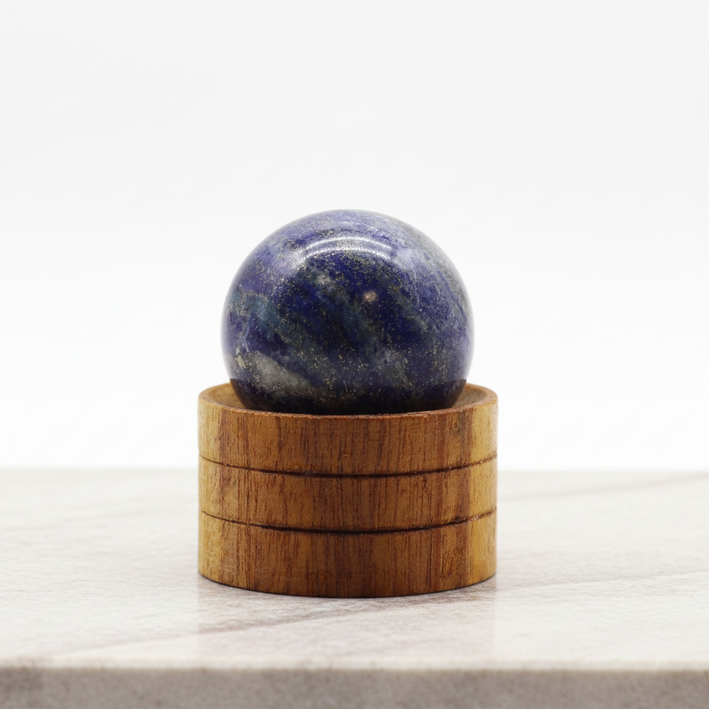 Afghan Lapis sphere clean minimal
