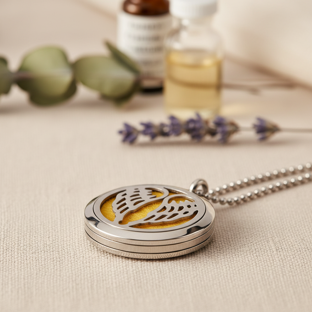 Angel Wings Diffuser Necklace