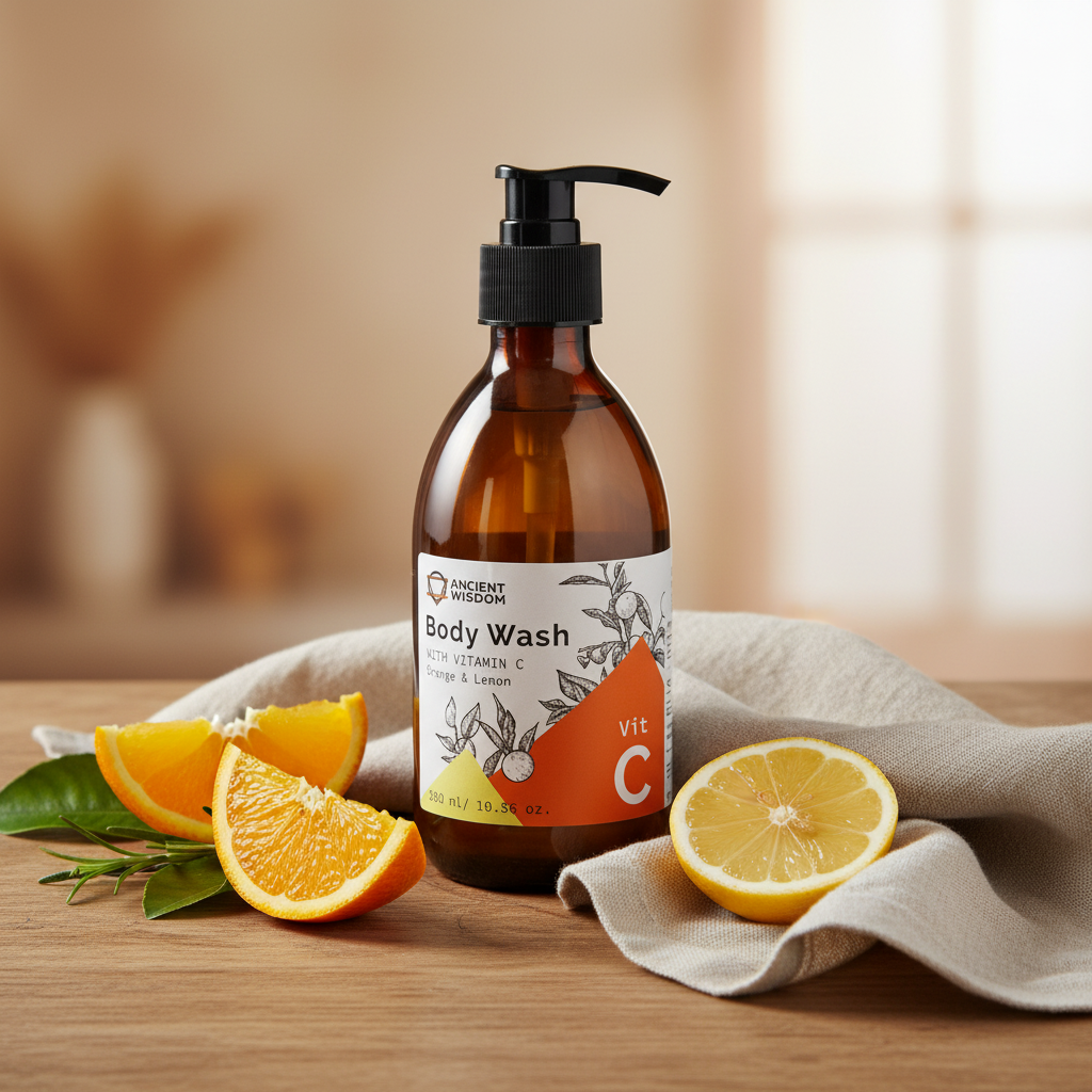 Aromatherapy Body Wash Orange & Lemon — Rustic Spa Lifestyle