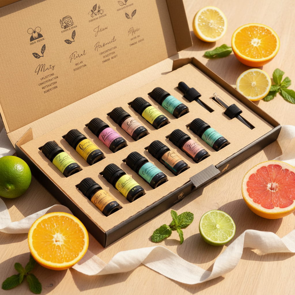 Aromatherapy Essential Oil Set Summer — Gift Lifestyle