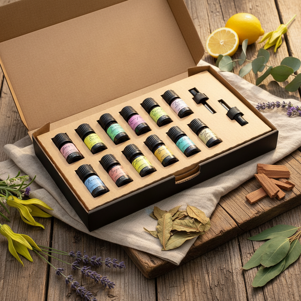 Aromatherapy Essential Oil Set Top 12 — Gift Lifestyle