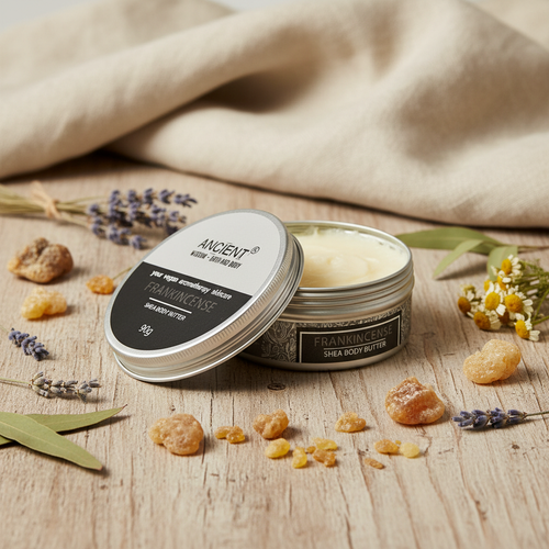 Aromatherapy Shea Body Butter Frankincense — Rustic Spa Lifestyle