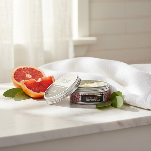 Aromatherapy Shea Body Butter Grapefruit — Fresh Morning