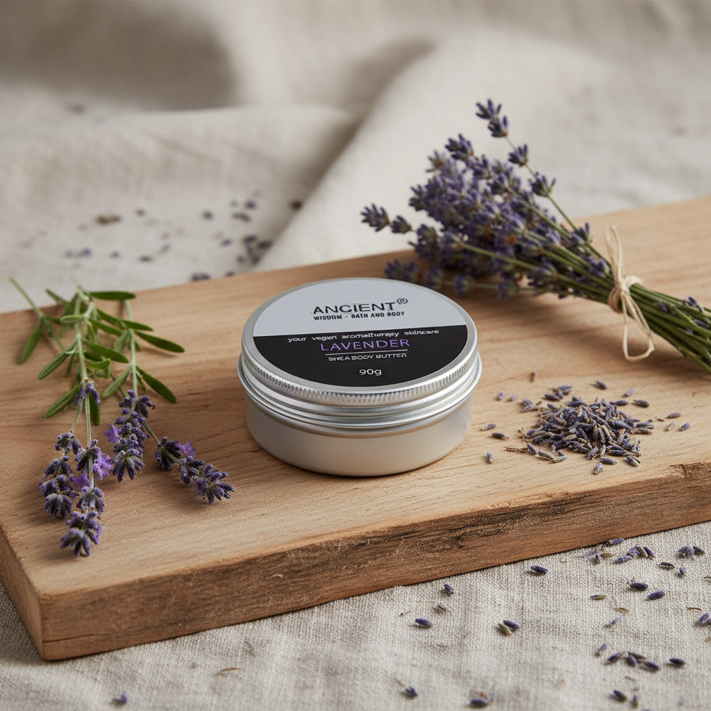 Aromatherapy Shea Body Butter Lavender — Rustic Spa Lifestyle
