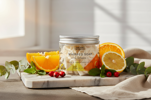 Aromatherapy Whipped Soap with Vitamin C - Lifestyle