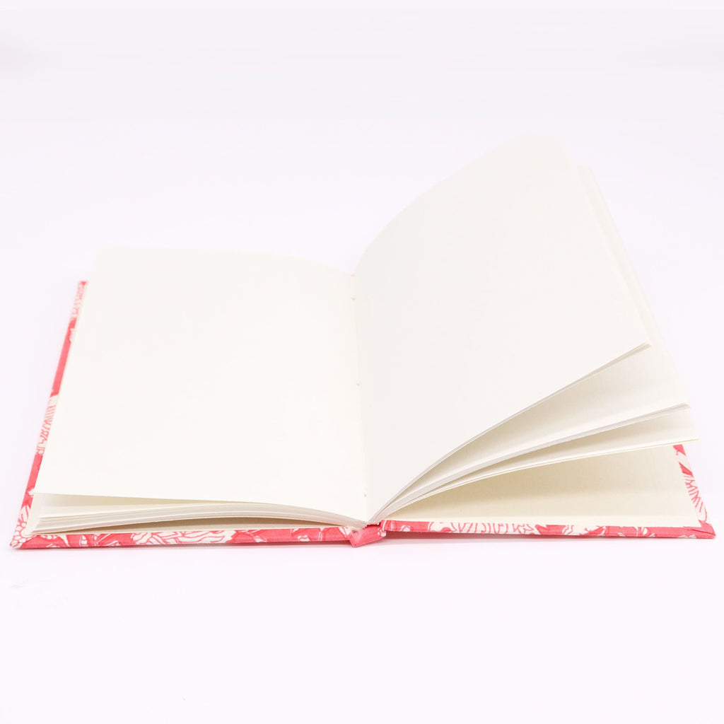 Cotton Bound Notebooks - Pink Floral
