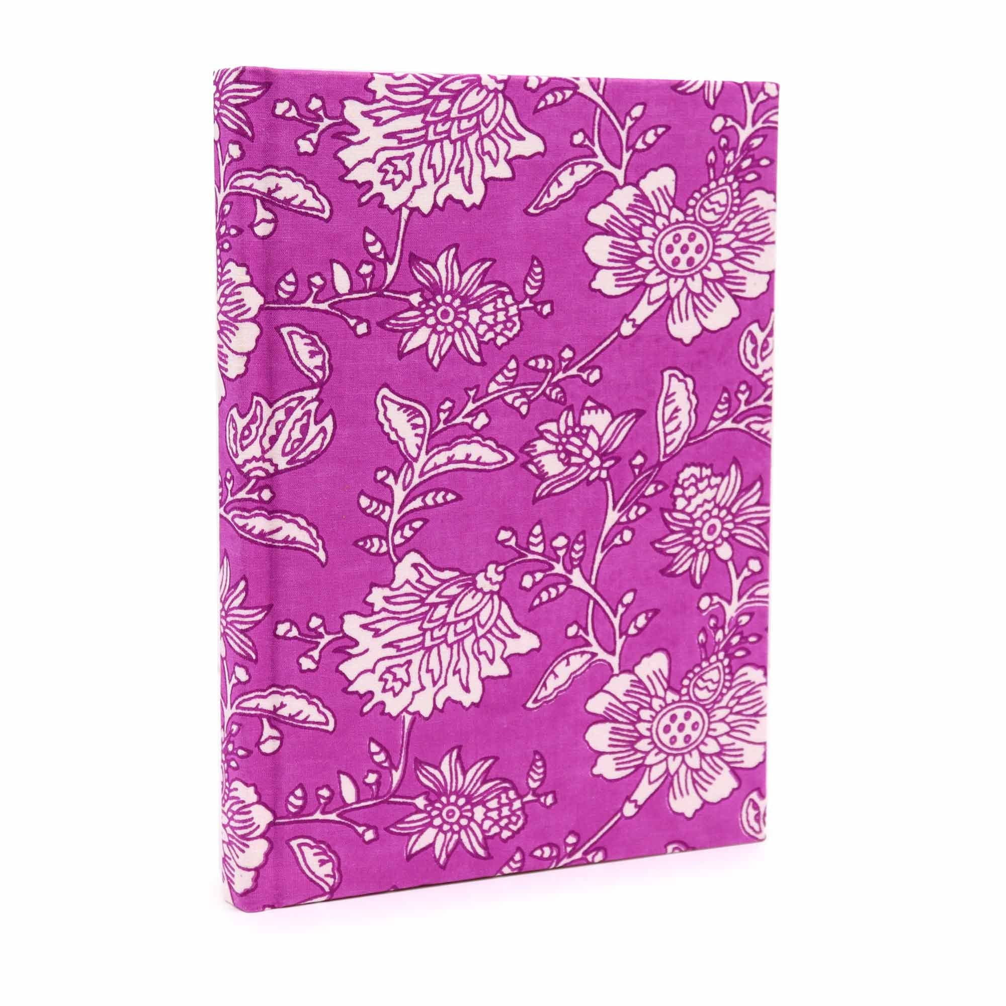 Cotton Bound Notebooks- Antique Fuchia