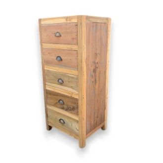 Tall set of 5 Drawers