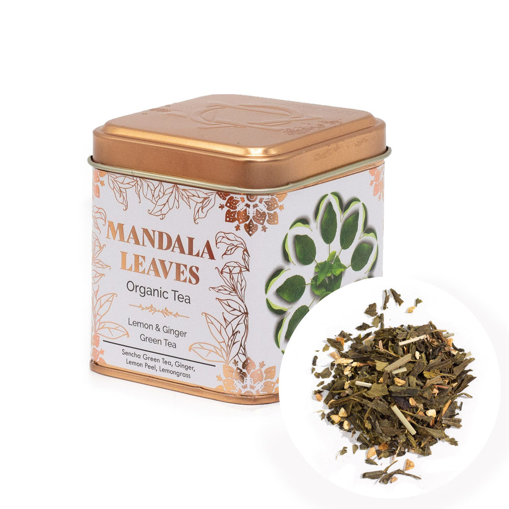 Classic Green Tea with Lemon and Ginger