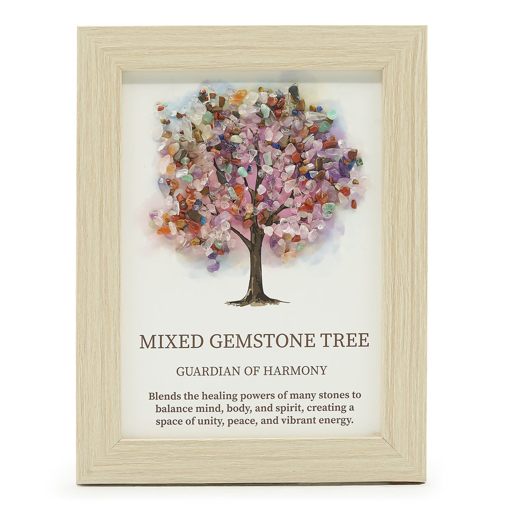 Gemstone Picture - Tree of Life - Mixed