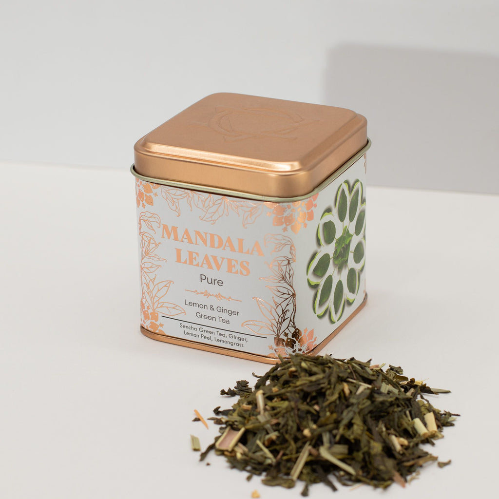 Classic Green Tea with Lemon and Ginger