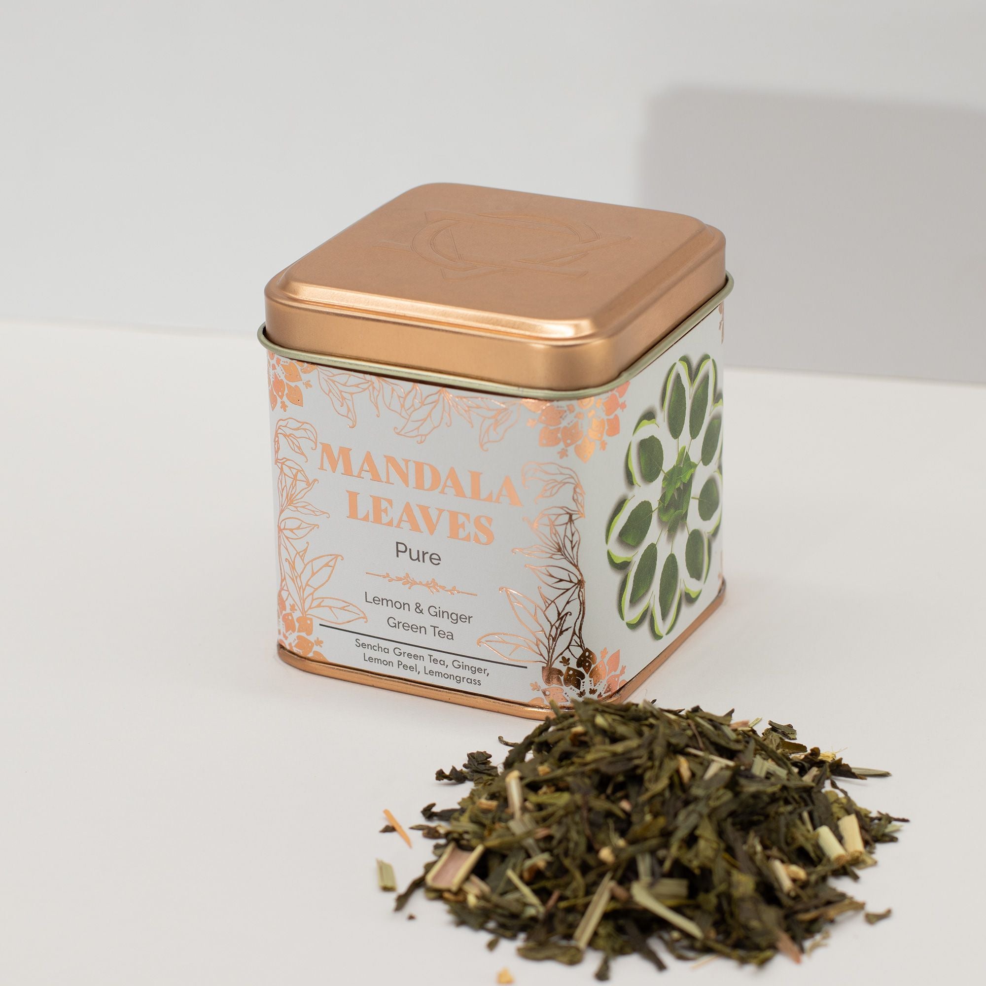 Classic Green Tea with Lemon and Ginger