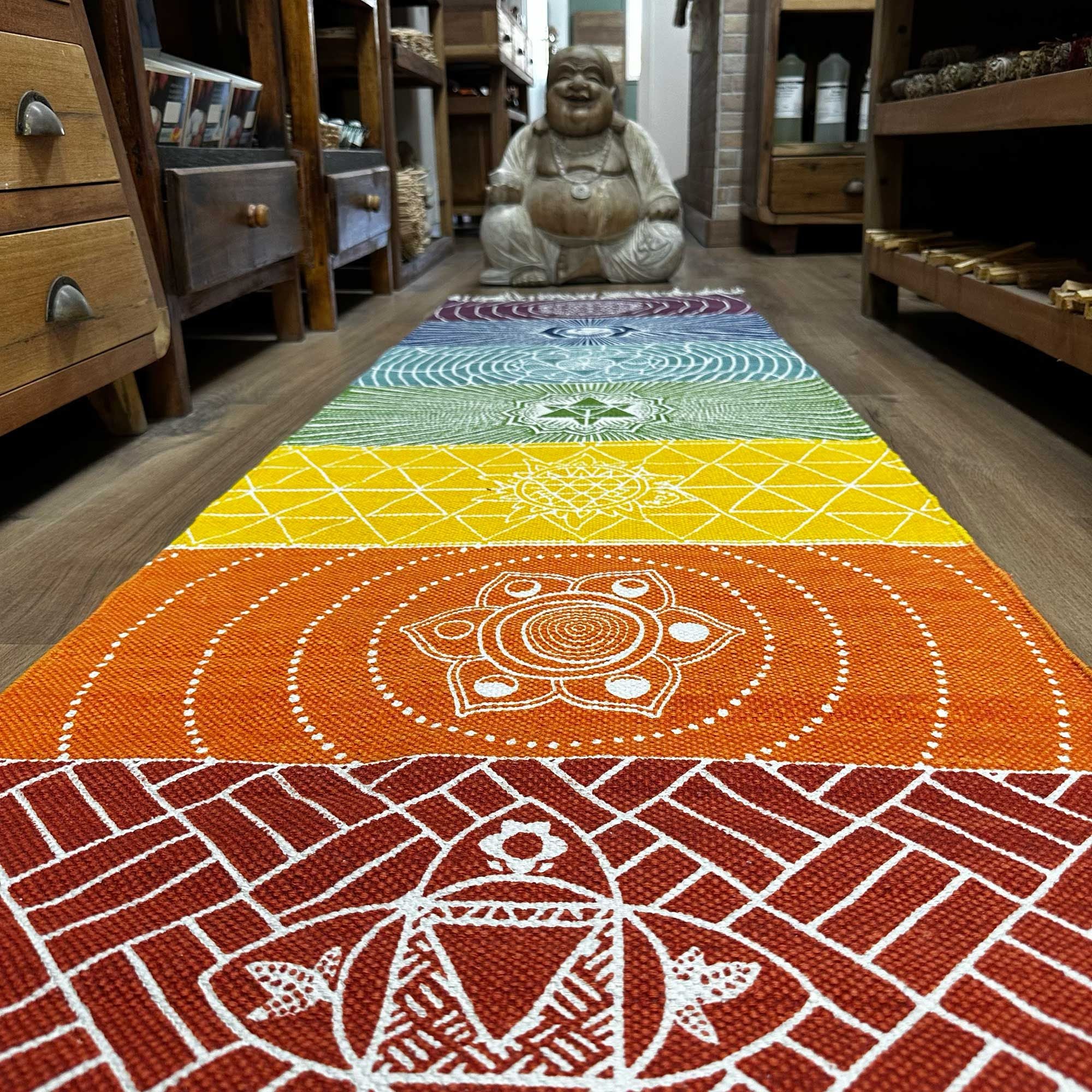 Yoga Rug-7 Chakras