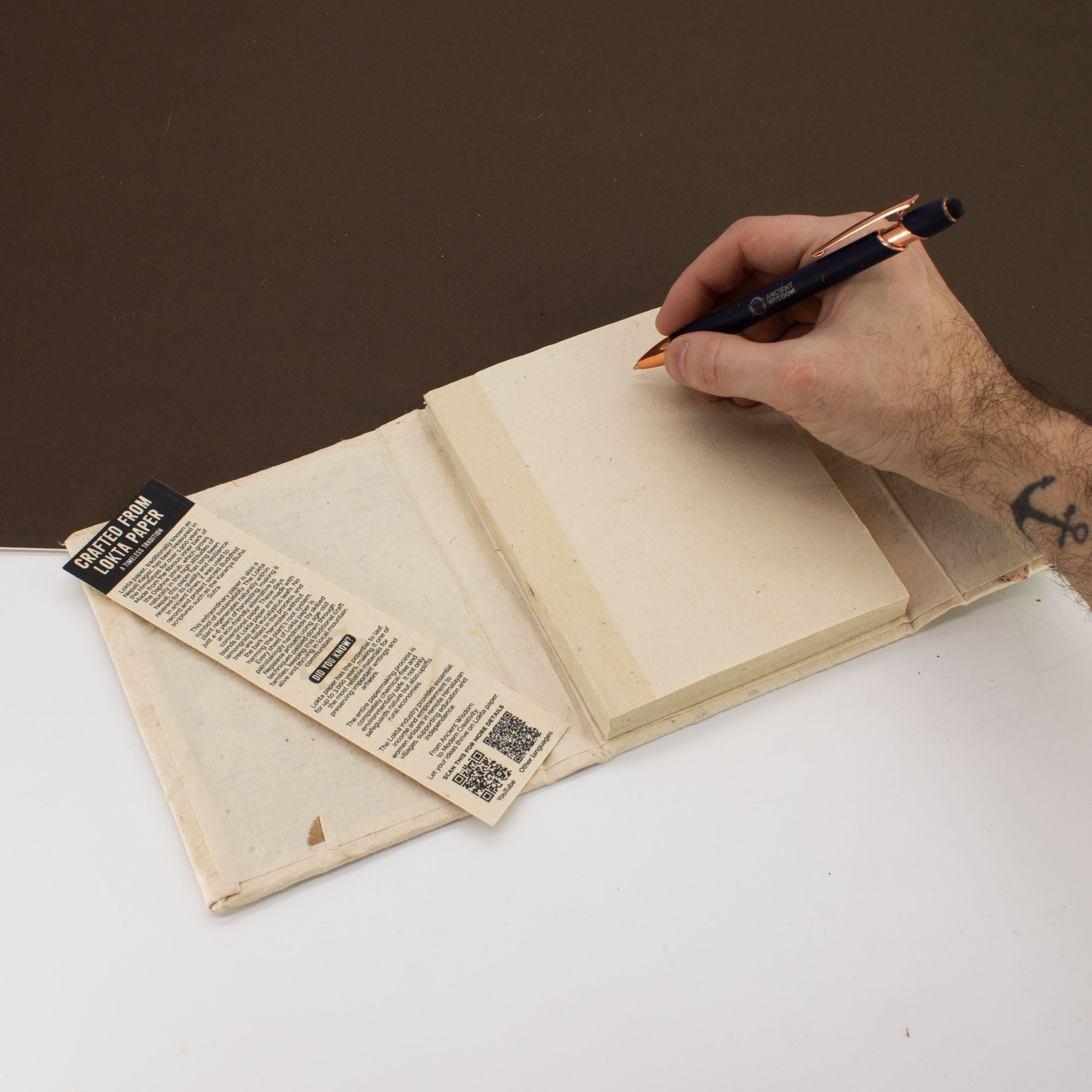 Lokta Mixed Flowers Journal – 45 Leaves