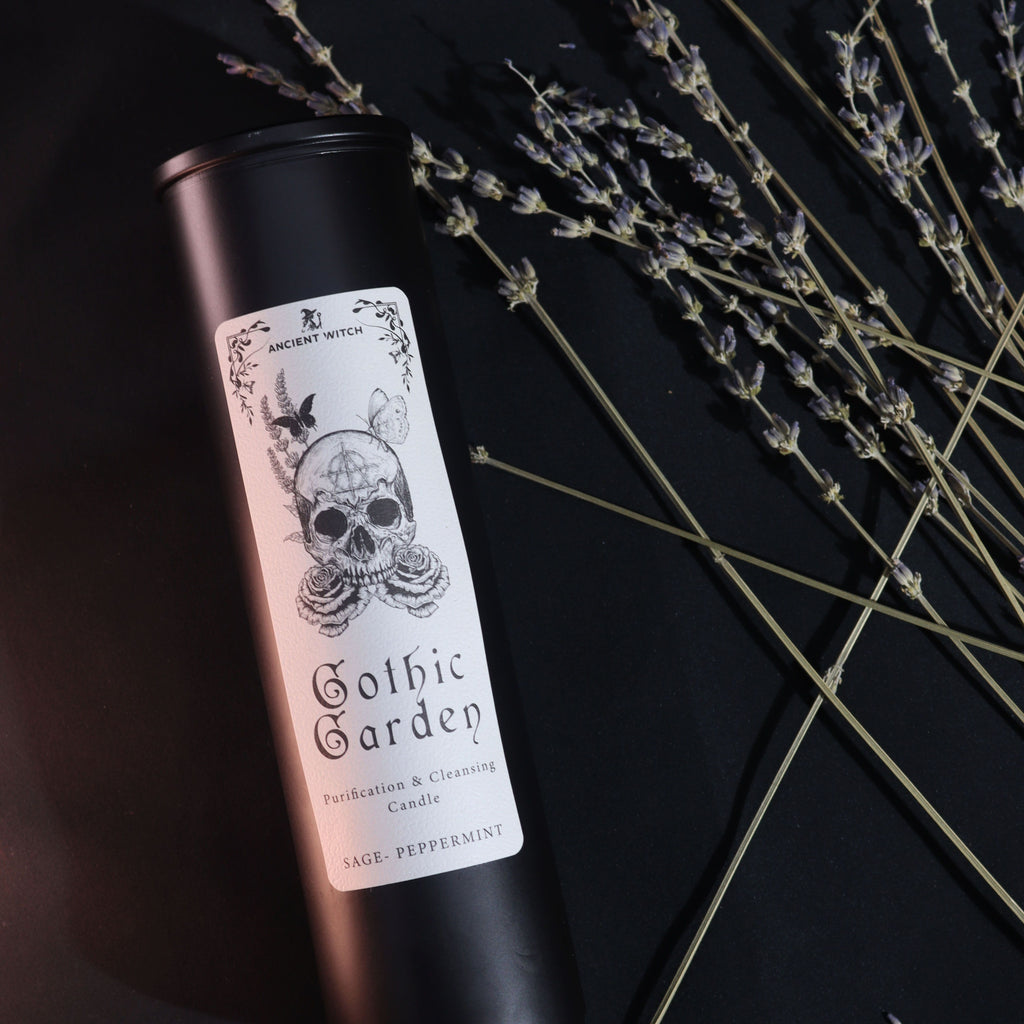 Ancient Witch Ritual Soy Candles - Gothic Garden