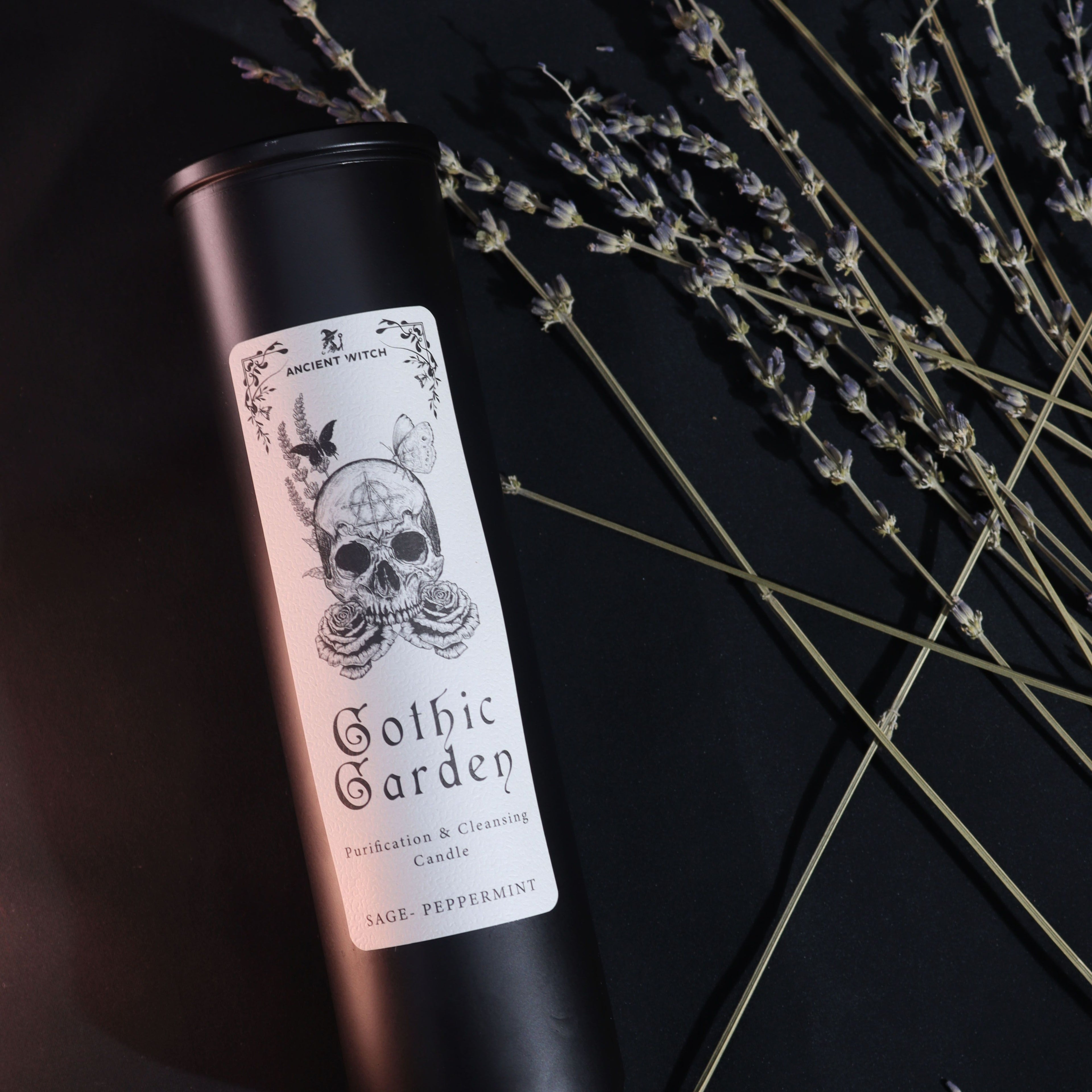 Ancient Witch Ritual Soy Candles - Gothic Garden