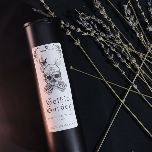 Ancient Witch Ritual Soy Candles - Gothic Garden
