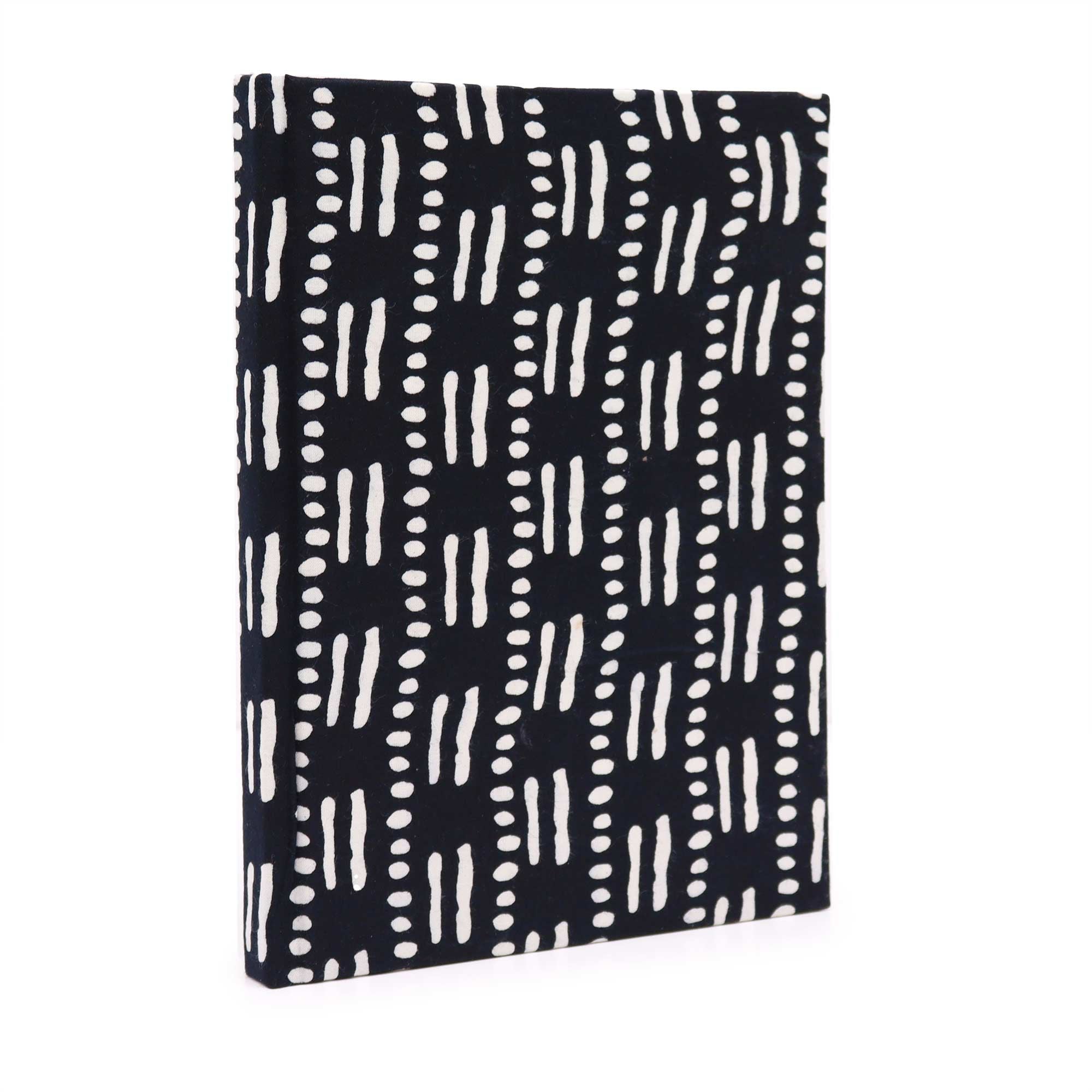 Cotton Bound Notebooks - Black Dots & Dashes