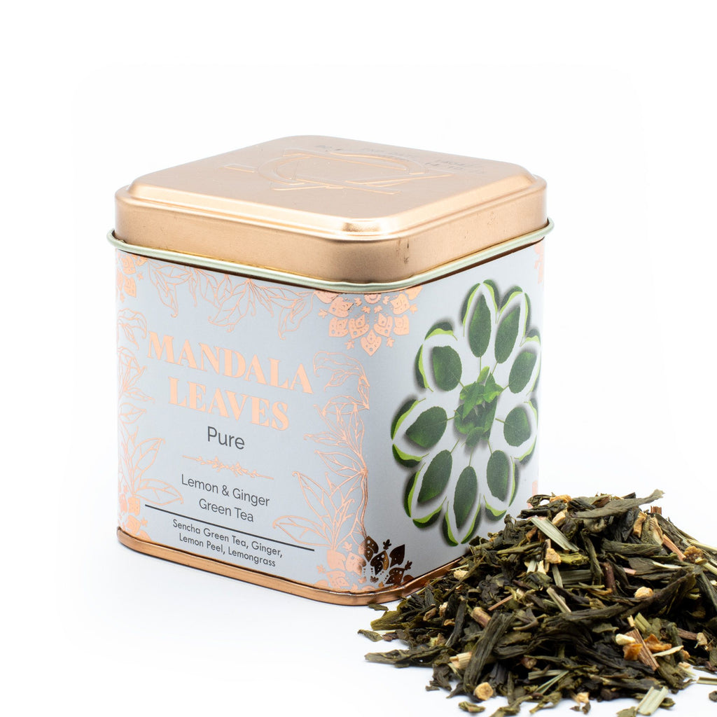 Classic Green Tea with Lemon and Ginger