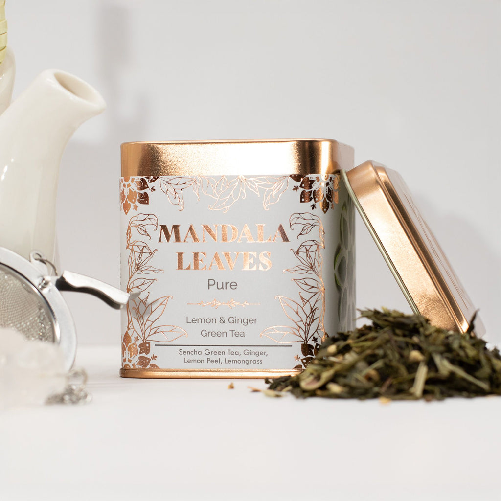 Classic Green Tea with Lemon and Ginger