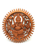 Wooden Ganesh Panel