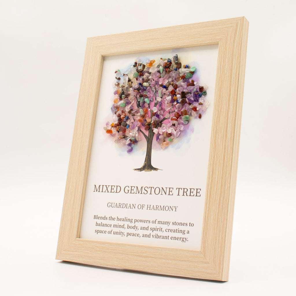 Gemstone Picture - Tree of Life - Mixed