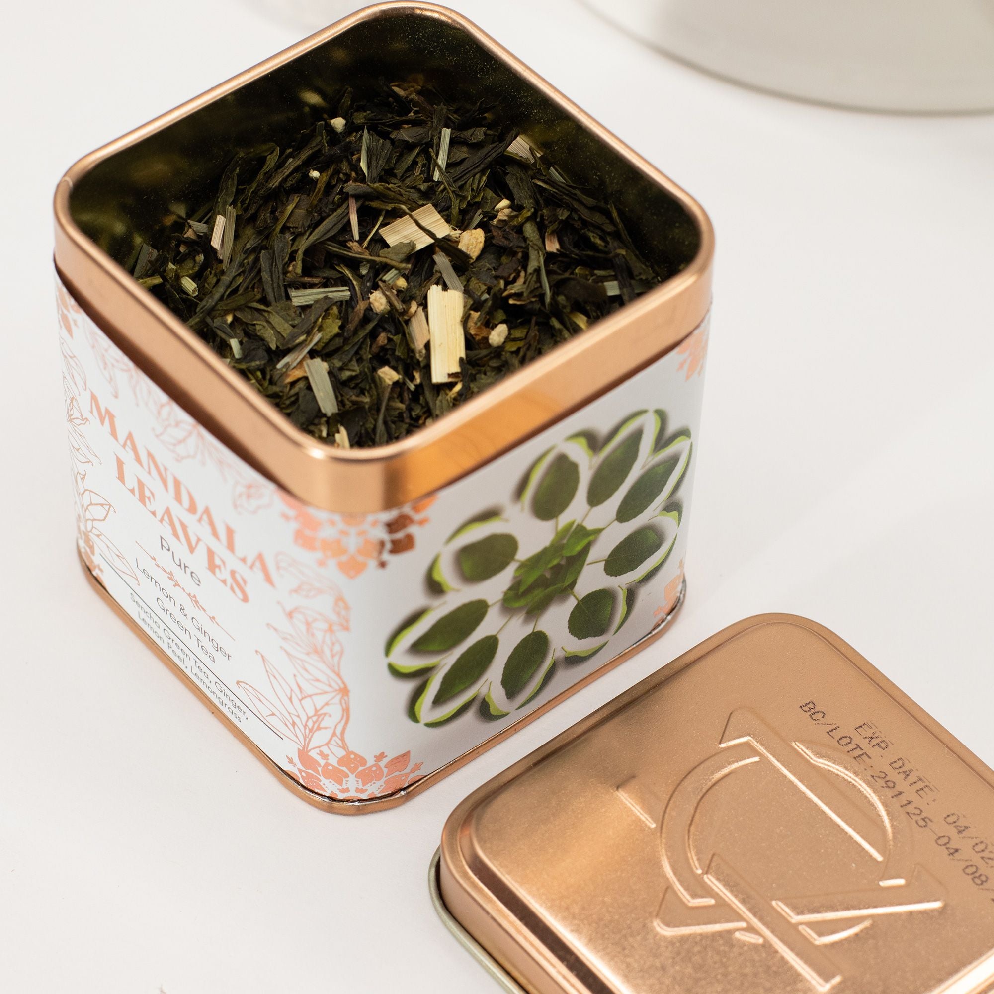 Classic Green Tea with Lemon and Ginger