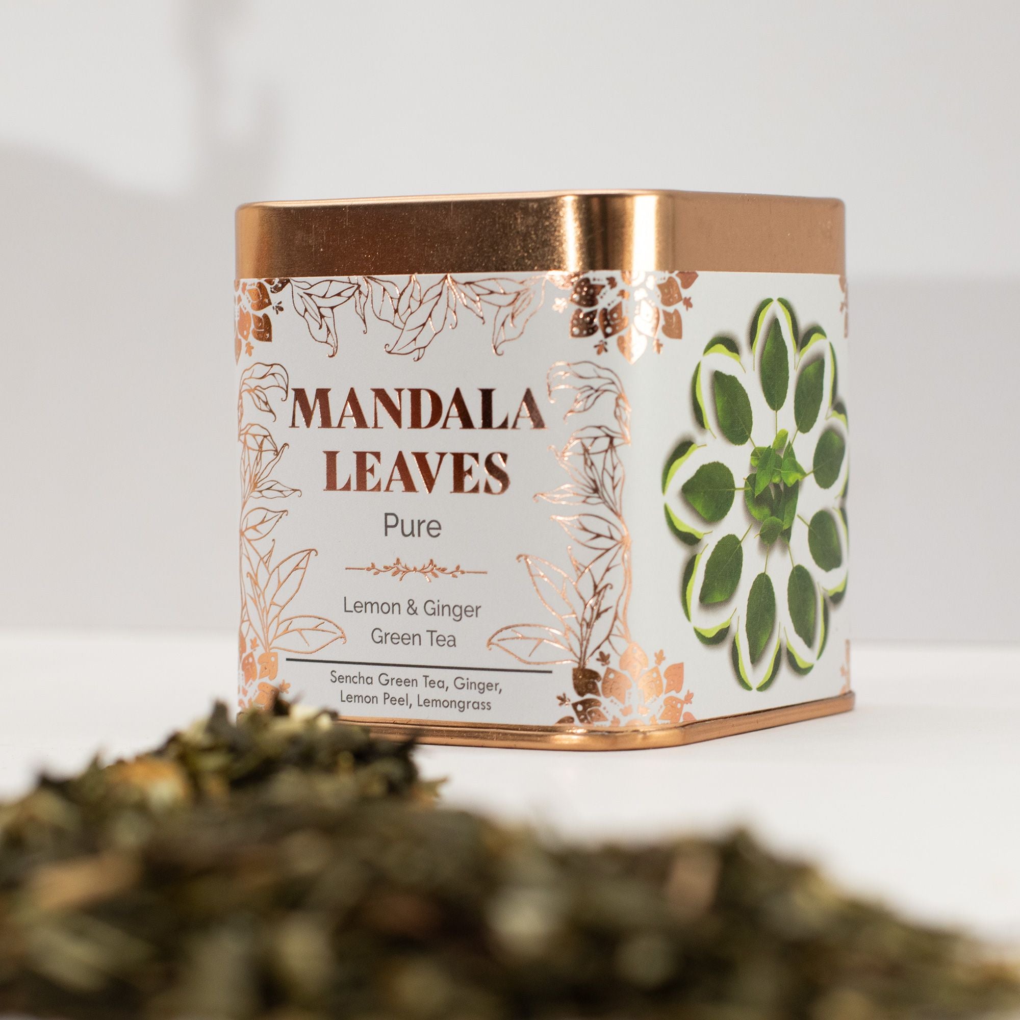 Classic Green Tea with Lemon and Ginger