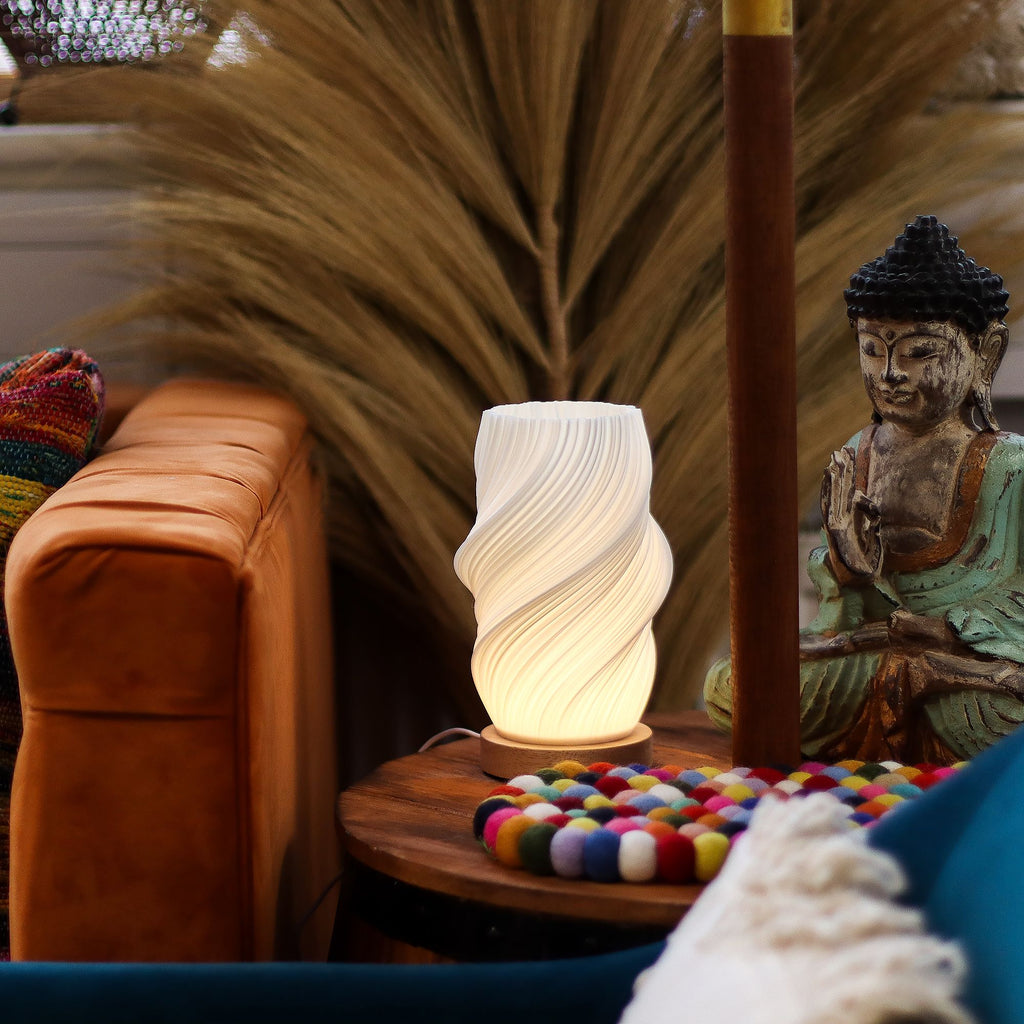 New Wave Lamp - Cloud Twisted