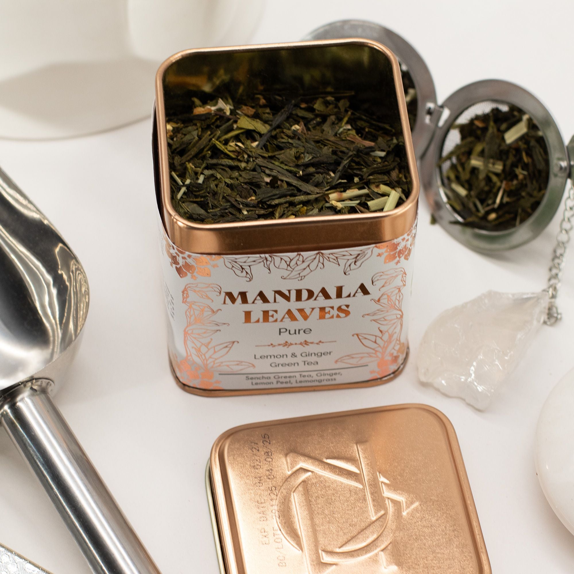 Classic Green Tea with Lemon and Ginger