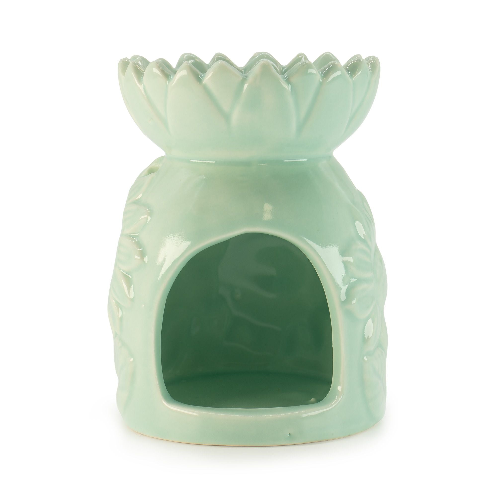 Ceramic Sunflower - Pastel Green