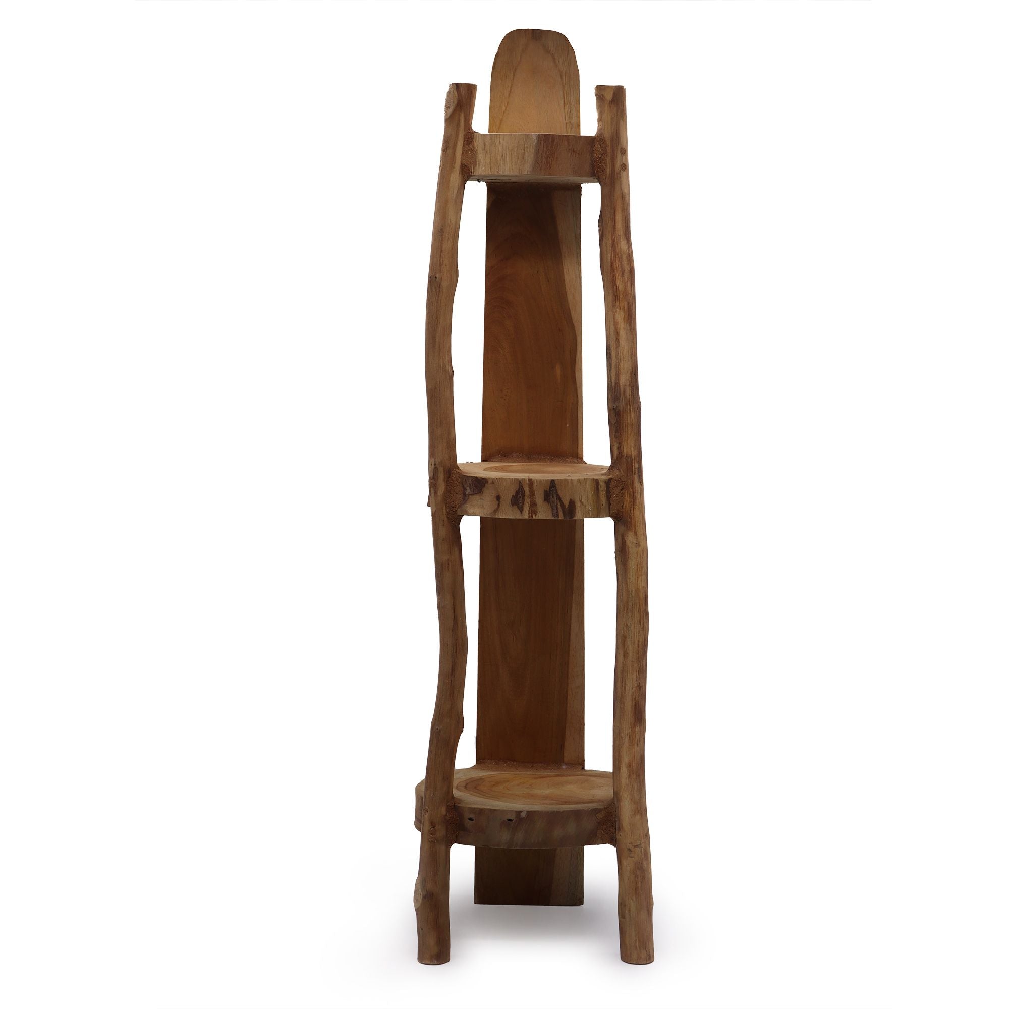 Natural Teak Corner Unit
