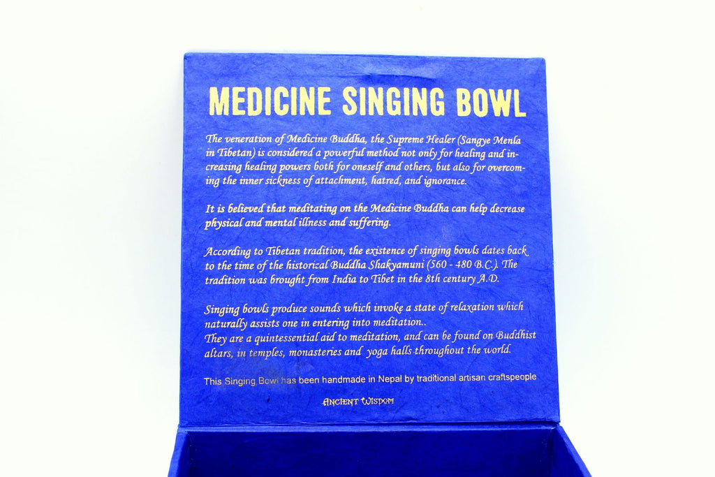 Medicine Buddha Singing Bowl Set