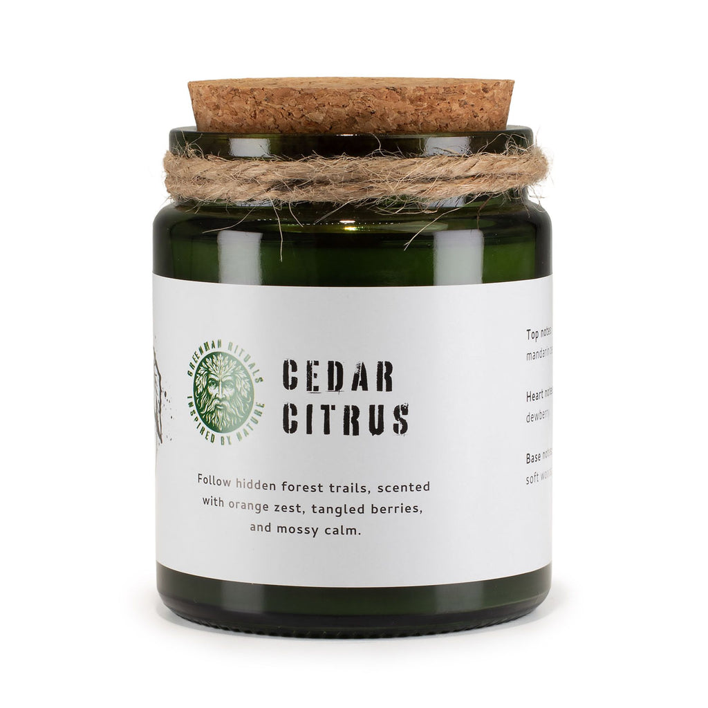 Woodwick Soy Candle - Cedar Citrus