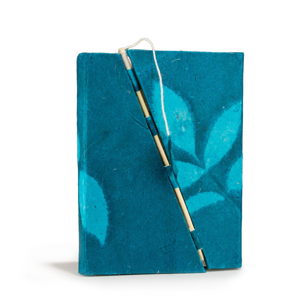 Lokta Bold Floral Bamboo Lock Journal