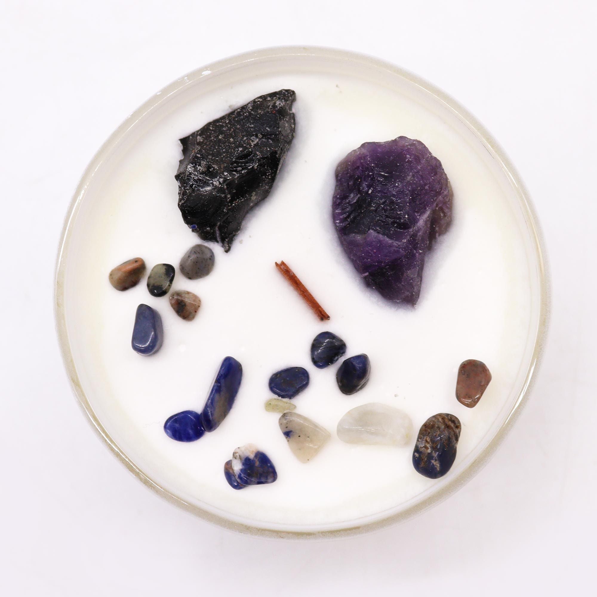 Chakra Crystal Soy Candles - Solar Plexus Chakra