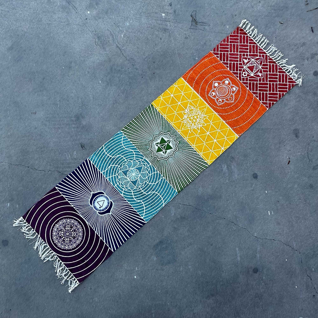 Yoga Rug-7 Chakras