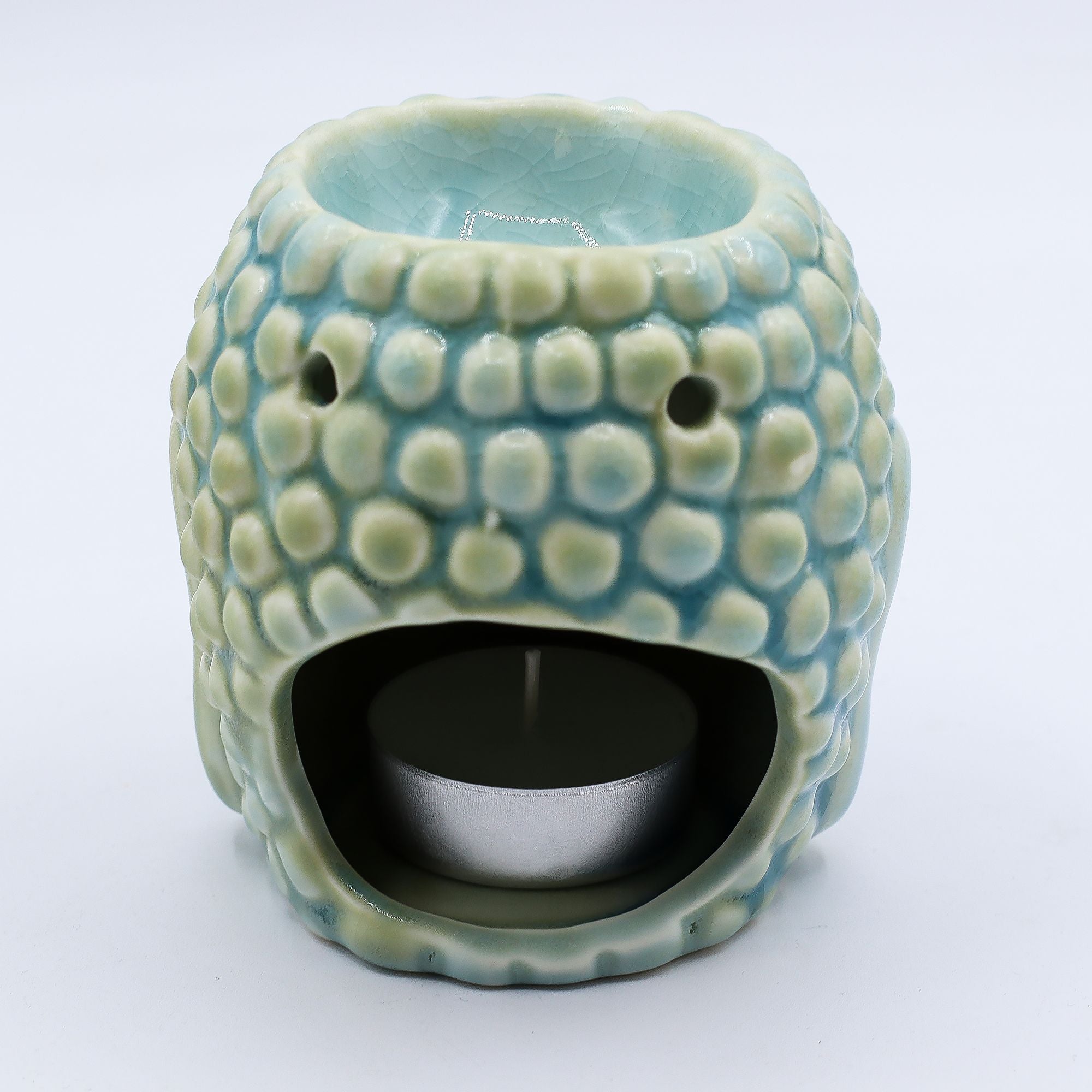 Buddha Wax Warmer - Blue