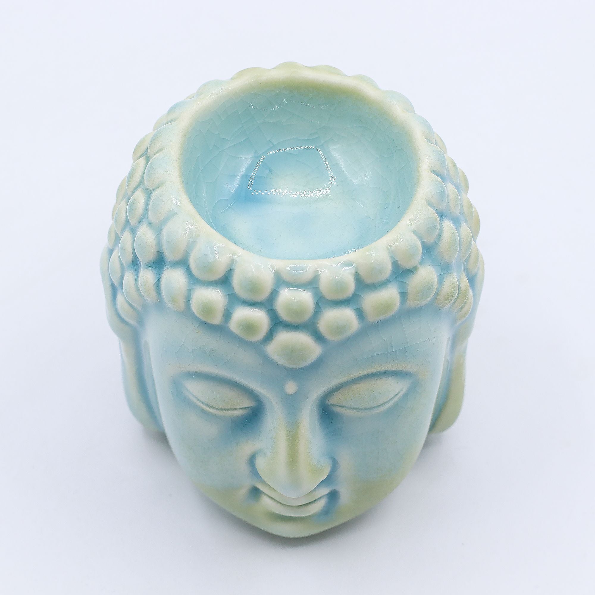 Buddha Wax Warmer - Blue