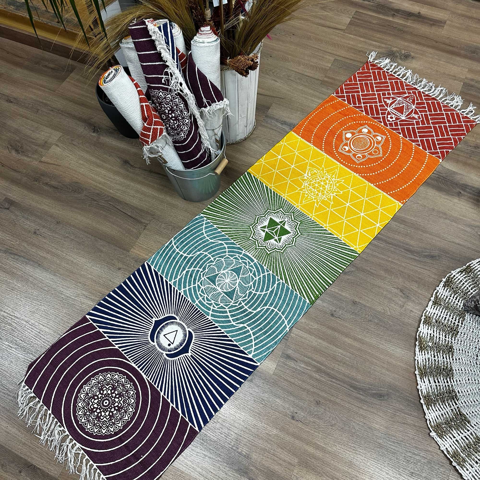 Yoga Rug-7 Chakras