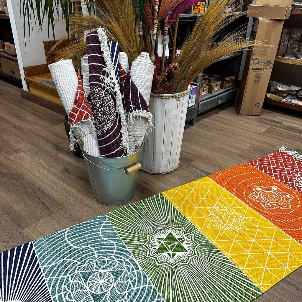 Yoga Rug-7 Chakras