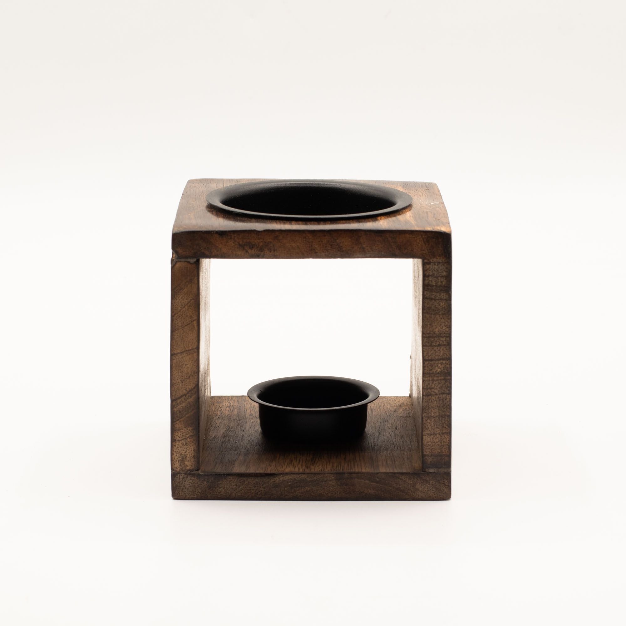 Square Mango Wax Warmer - Flower of Life