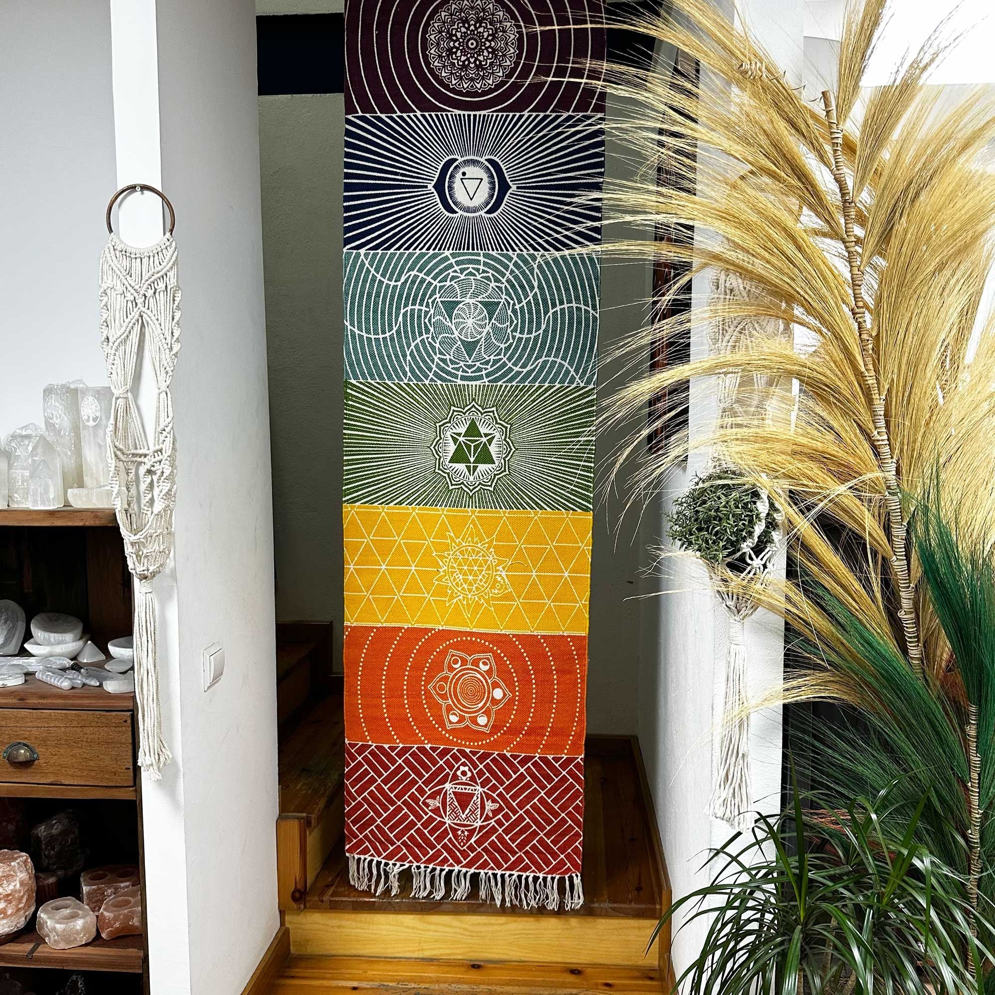Yoga Rug-7 Chakras