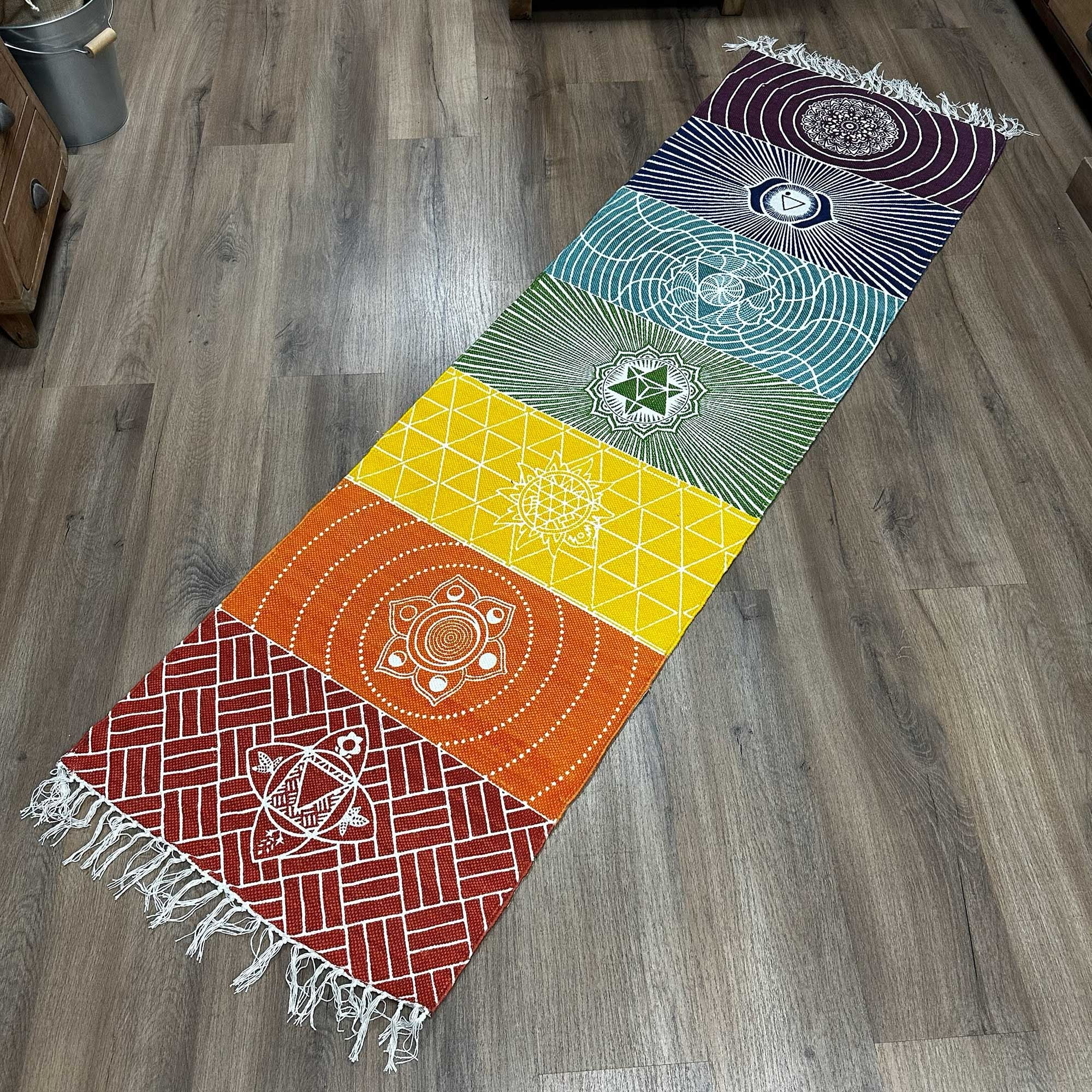 Yoga Rug-7 Chakras