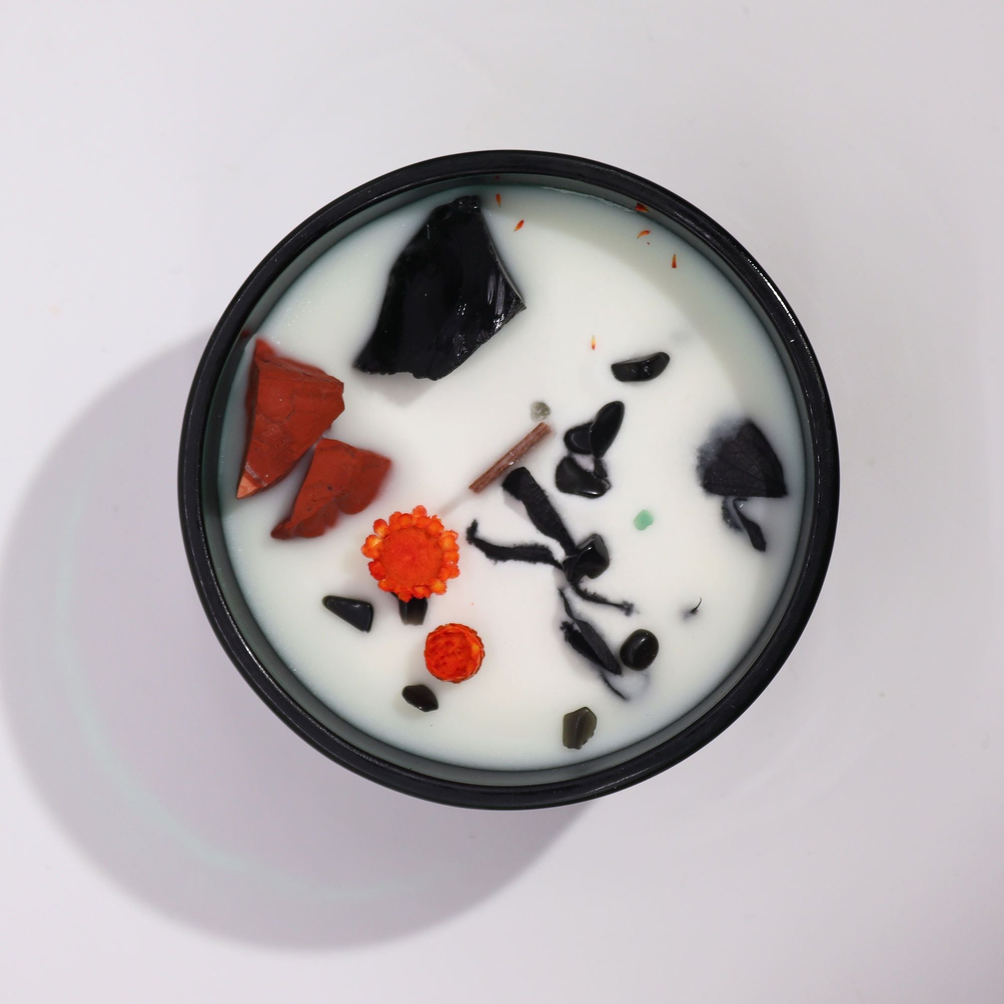 Crystal Magic Botanical Candle - The Devil