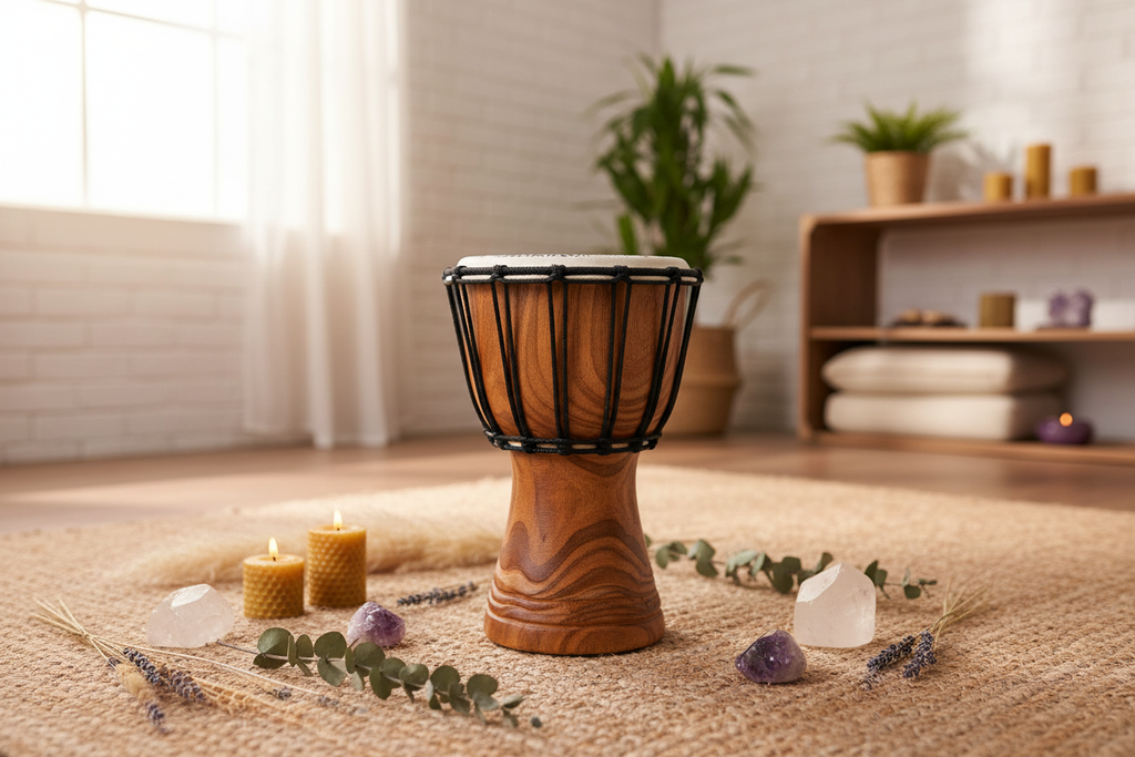 Buddha Wide Top Djembe Drum