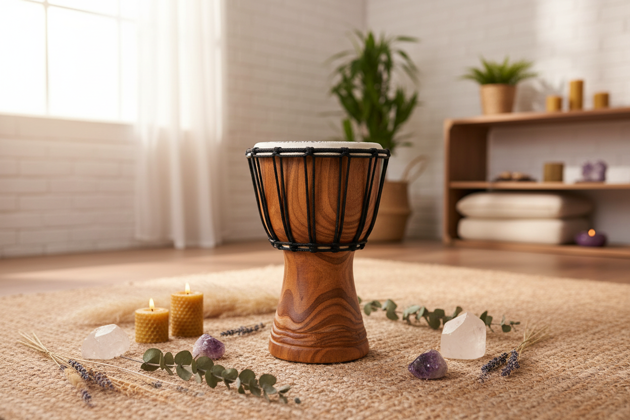 Buddha Wide Top Djembe Drum