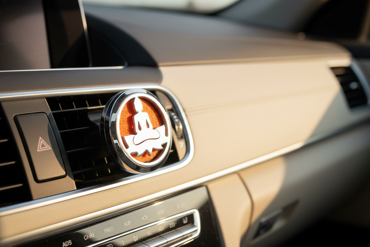 Car Diffuser Kit - Lotus Buddha - Lifestyle Shot